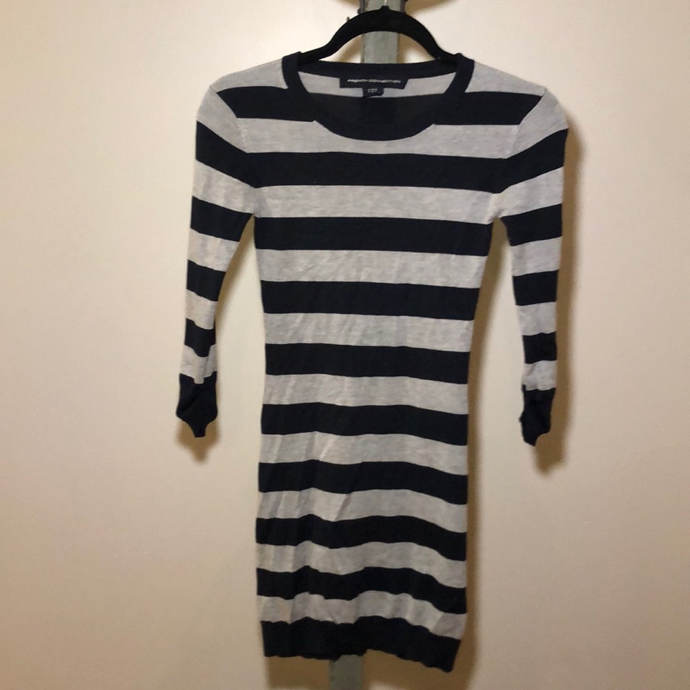 Striped casual dress.